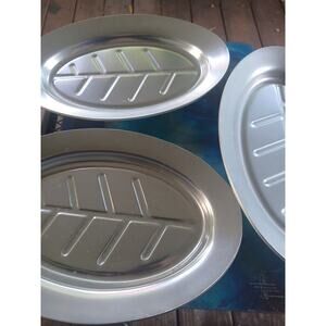 COPY - Nordic Ware Steak 'n Fajita SIZZLE Platter Server Pre-owned No. 1112 LOT…